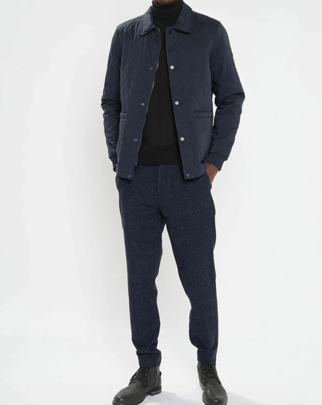 Homme Scotch & Soda Vestes, Blousons^Veste matelassée bleu marine