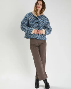 Femme The Korner Vestes, Blousons^Veste matelassée Jennfier bleue
