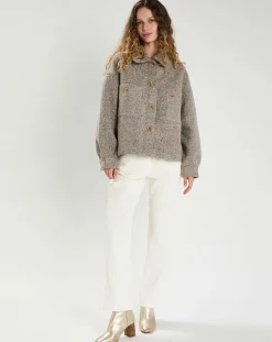 Femme The Korner Vestes, Blousons^Veste Nora grise