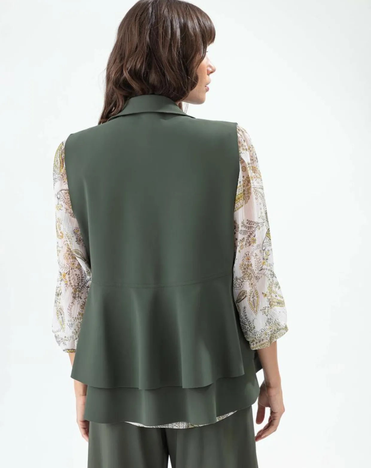 Femme Indies Vestes, Blousons^Veste Oma kaki