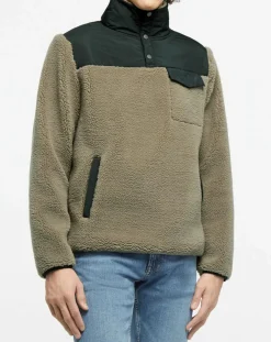 Veste Polaire 1/2 Zip beige-Gant Clearance