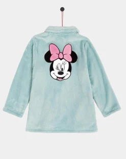 Enfant Disney 28 Fille^Veste polaire All Over Minnie turquoise