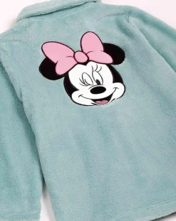 Enfant Disney 28 Fille^Veste polaire All Over Minnie turquoise