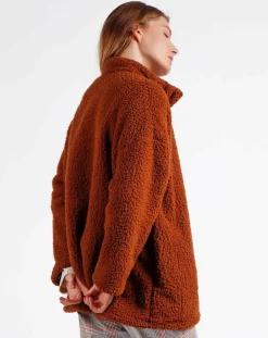 Veste polaire marron-Admas Discount