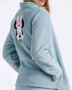 Veste polaire Minnie turquoise-Disney 28