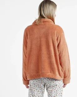 Veste polaire orange-Admas