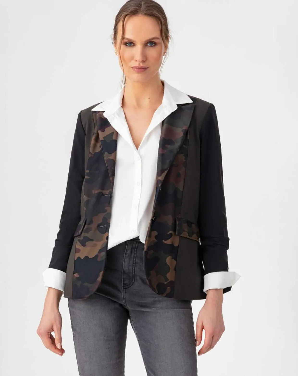 Femme Indies Vestes, Blousons^Veste Riley trilogie camouflage