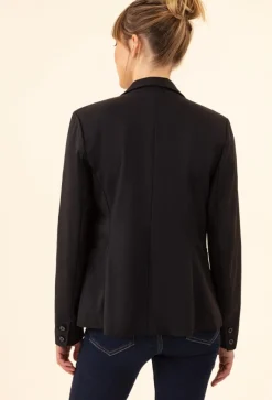 Femme Bleu Blanc Rouge Vestes, Blousons^Veste Rosie noir