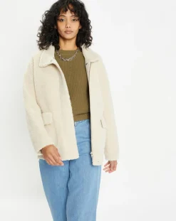 Veste réversible en Fausse Fourrure 301 Mont riso late-Lou Andrea Sale