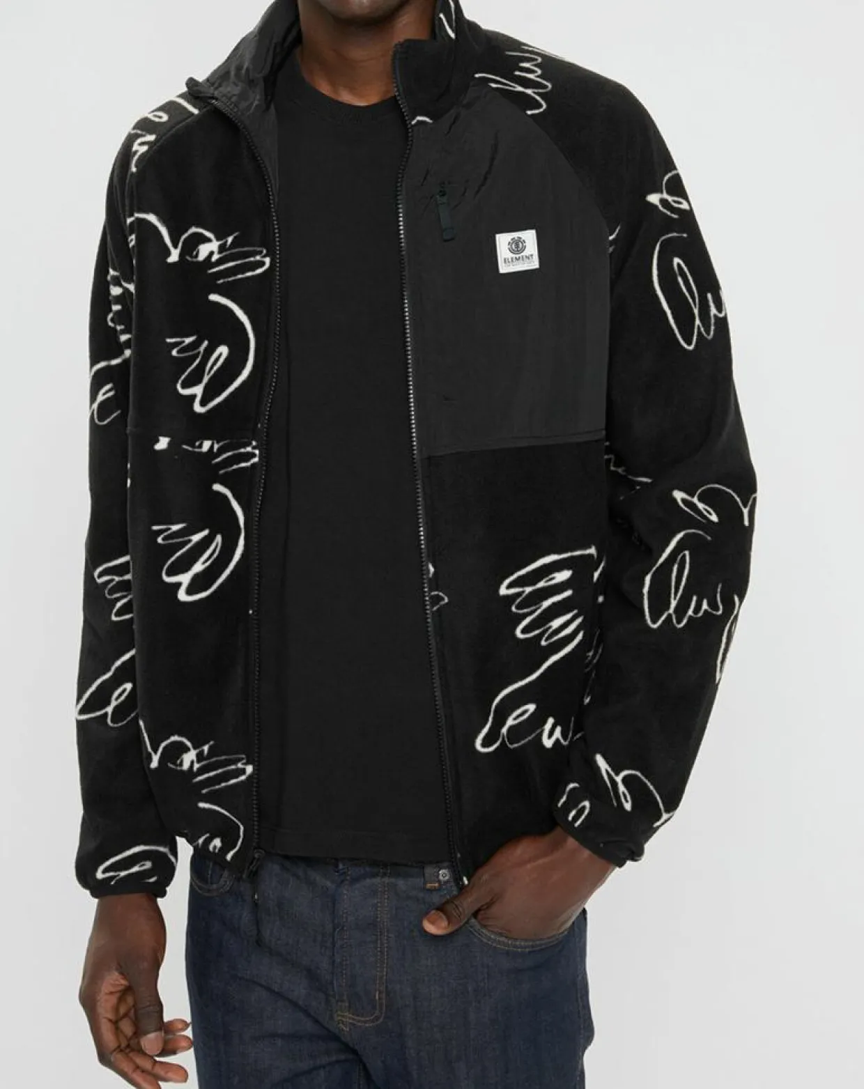 Homme Element Vestes, Blousons^Veste Réversible Wolfe noire