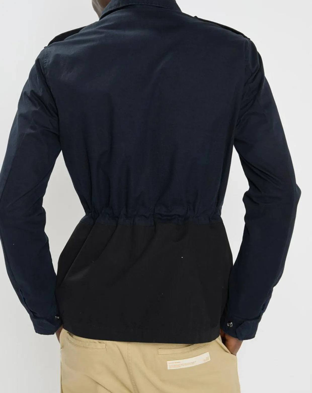 Veste Saharienne bicolore bleu/noir-Scotch & Soda Hot
