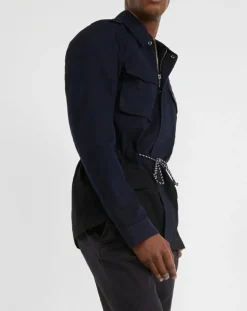 Veste Saharienne bicolore bleu/noir-Scotch & Soda Hot