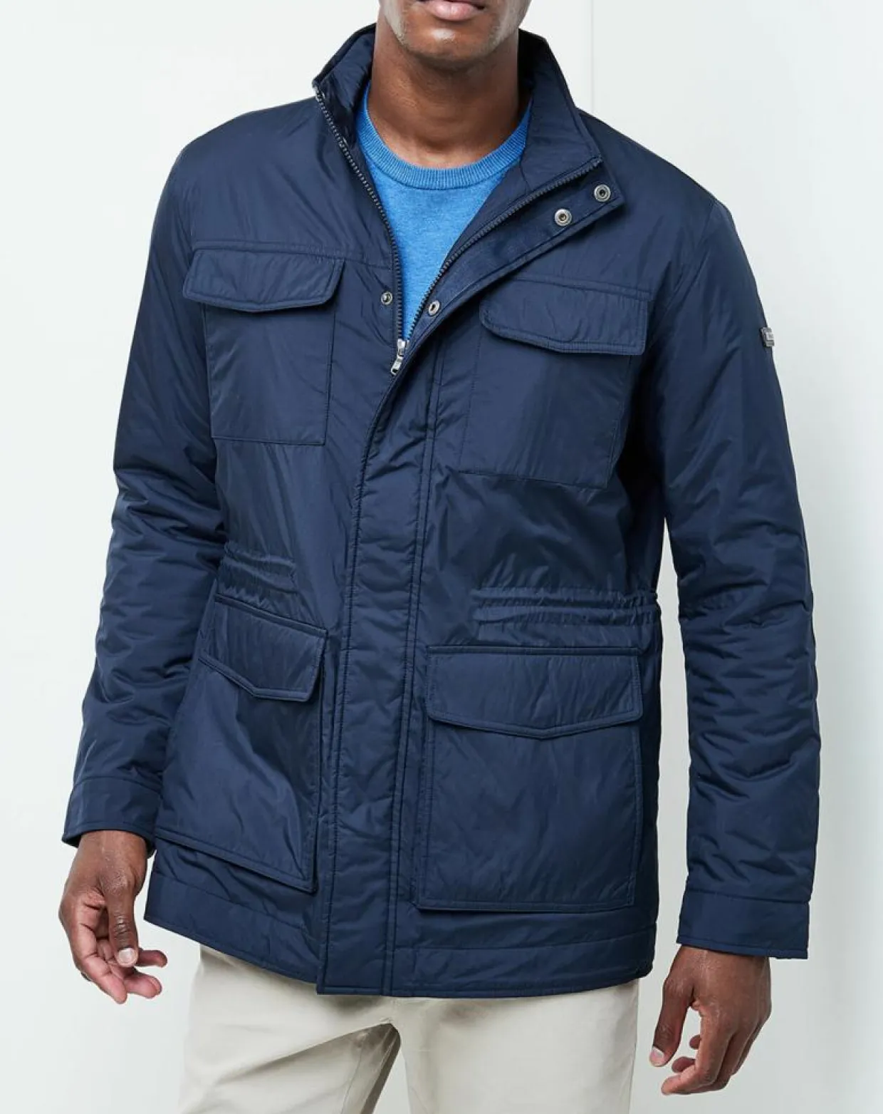 Veste Saharienne légère bleu marine-Hackett London Hot