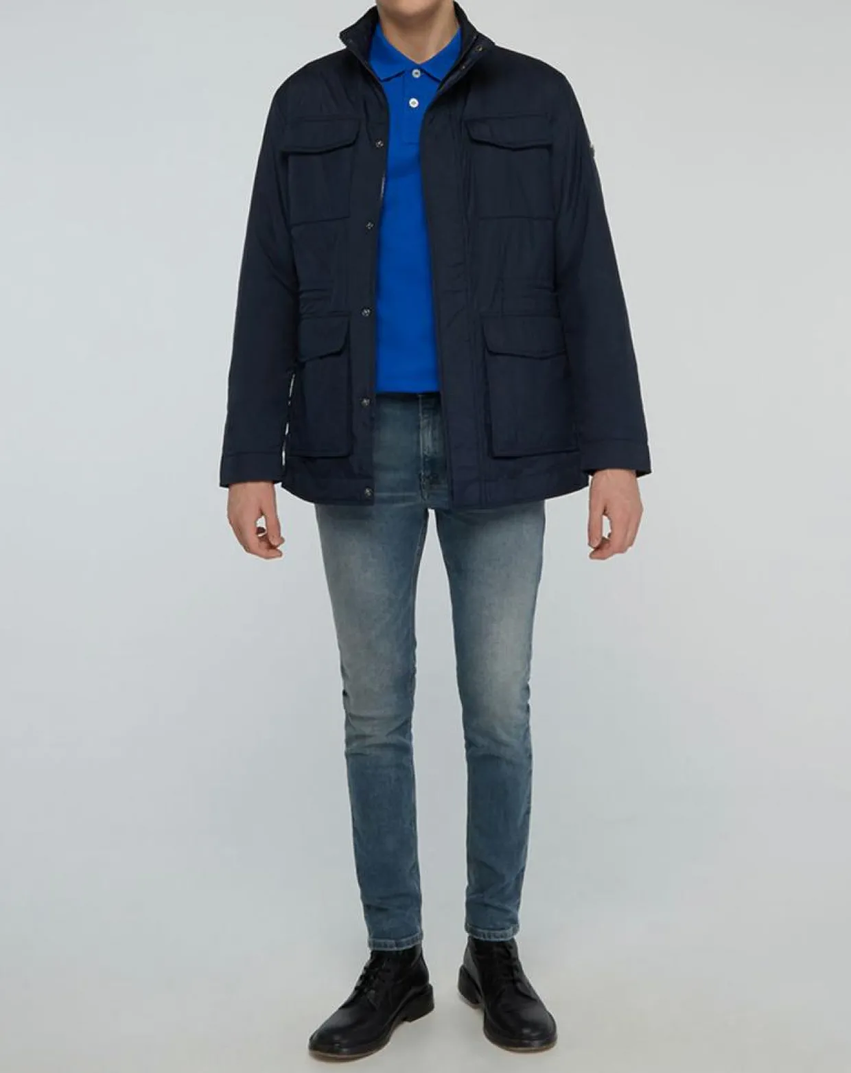 Veste Saharienne légère bleu marine-Hackett London Hot