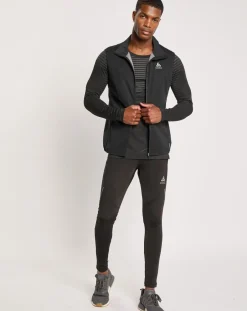 Homme Odlo Vestes, Blousons^Veste sans manches de running Zeroweight Warm noire