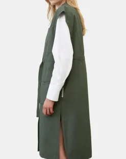 Veste sans manches Maxi Explore kaki-Marc O'Polo Clearance