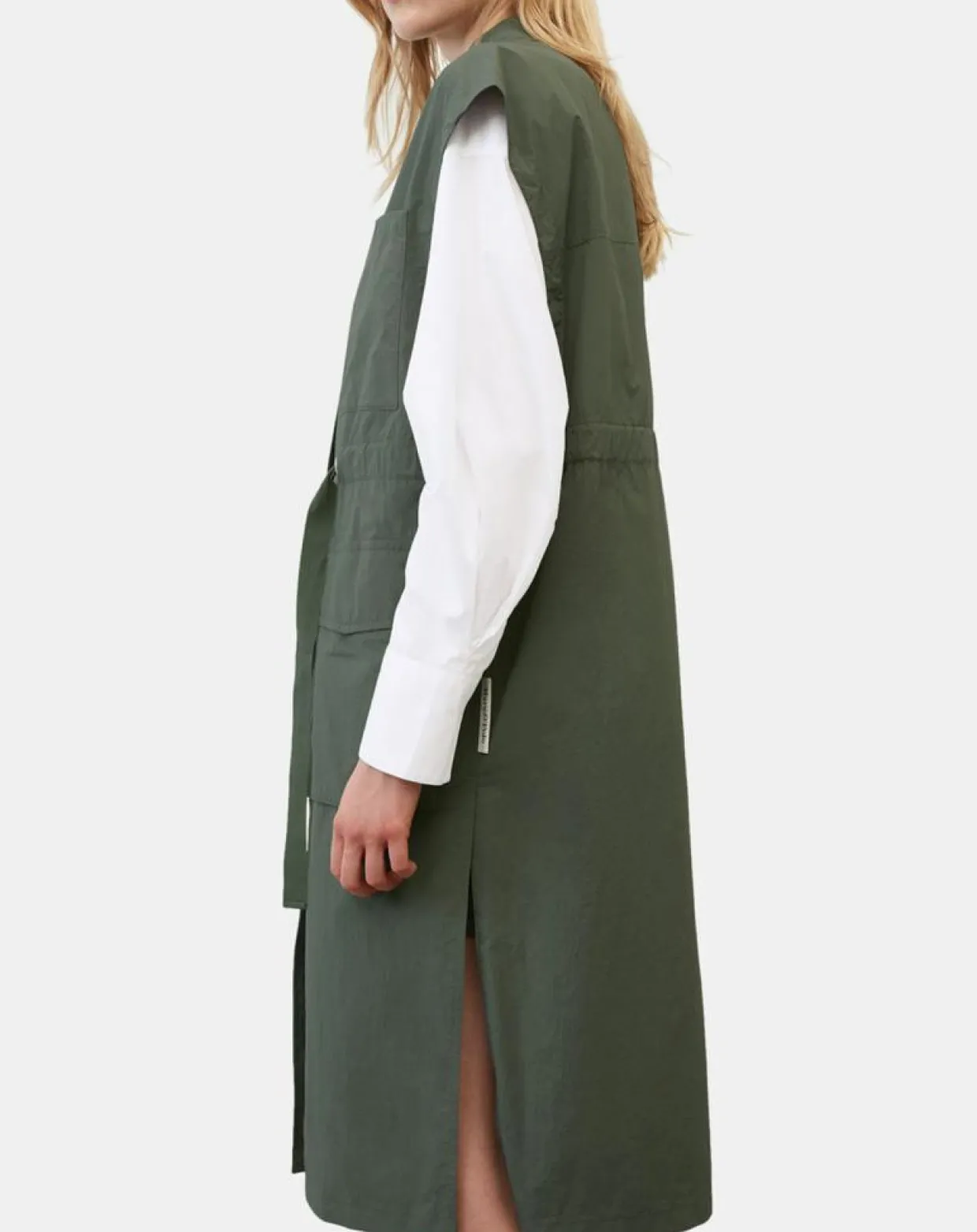 Veste sans manches Maxi Explore kaki-Marc O'Polo Clearance