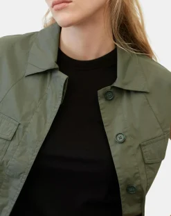 Femme Marc O'Polo Vestes, Blousons^Veste sans manches Mini Explore kaki