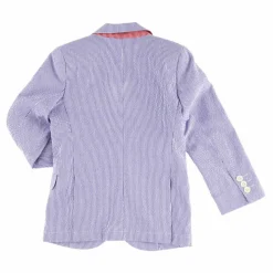 Veste Seersucker en Coton à rayures bleue-Hackett London Best