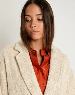 Femme See u Soon Manteaux^Veste Selene beige