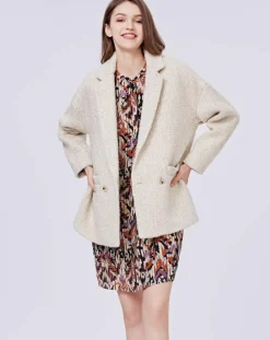 Femme See u Soon Manteaux^Veste Selene beige