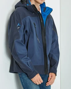 Homme Hackett London Manteaux^Veste Sport Rain HKT Sport Performance bleu marine