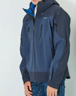 Homme Hackett London Manteaux^Veste Sport Rain HKT Sport Performance bleu marine