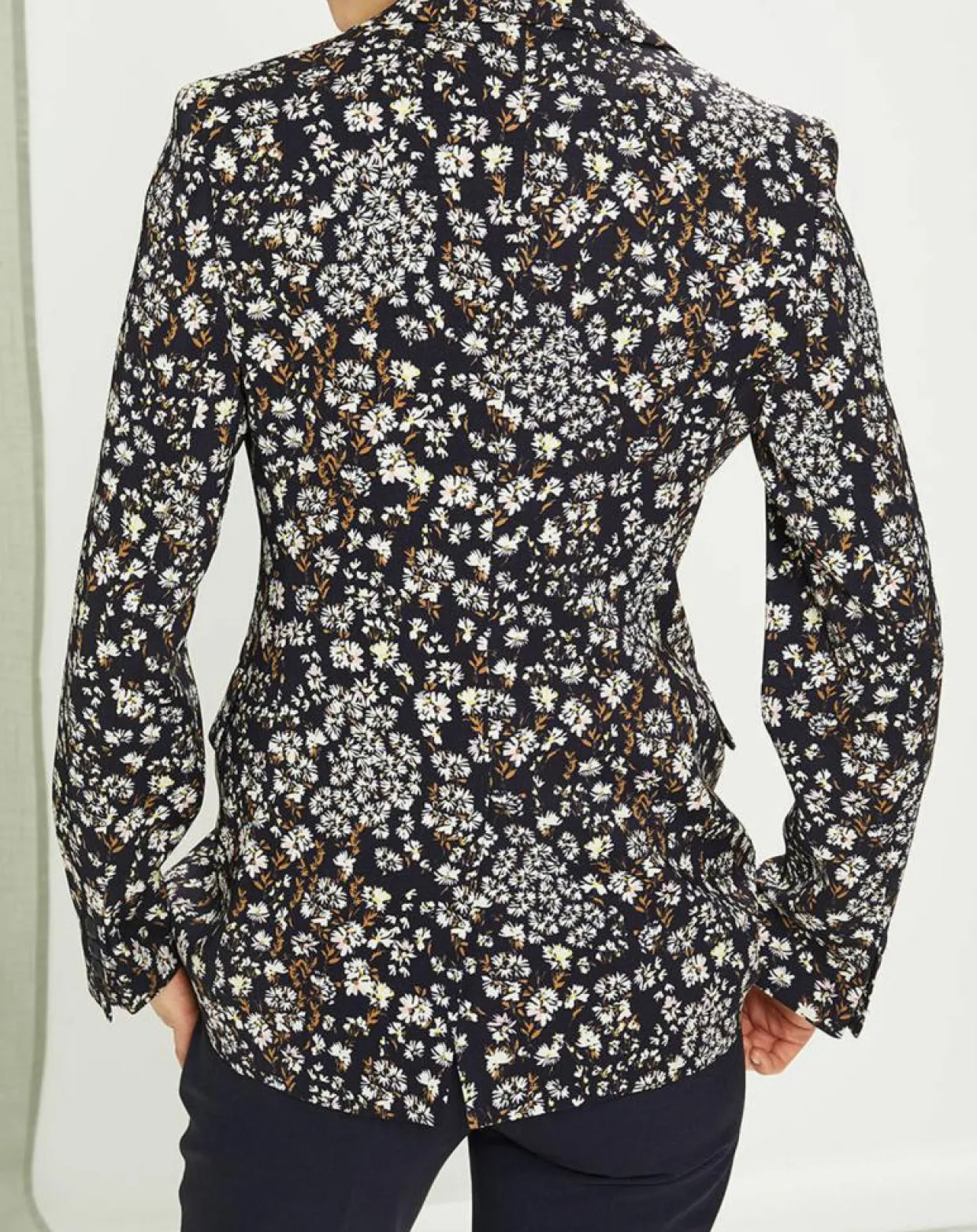 Veste Strenna imprimée bleu marine-MaxMara Hot