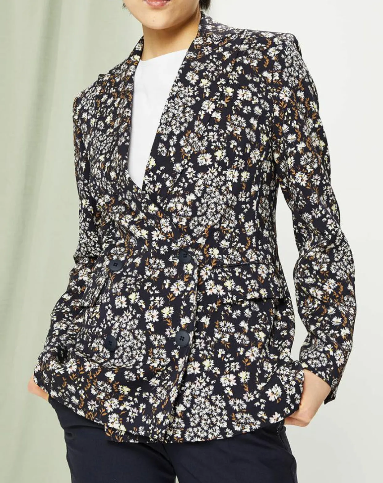 Veste Strenna imprimée bleu marine-MaxMara Hot