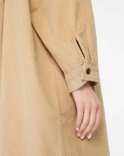 Femme Element Vestes, Blousons^Veste surchemise en Velours milleraies Manitoba Cord beige foncé