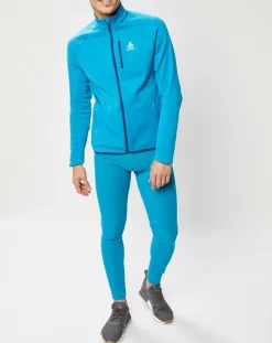 Homme Odlo Vestes, Blousons^Veste technique Ceramicwarm bleue