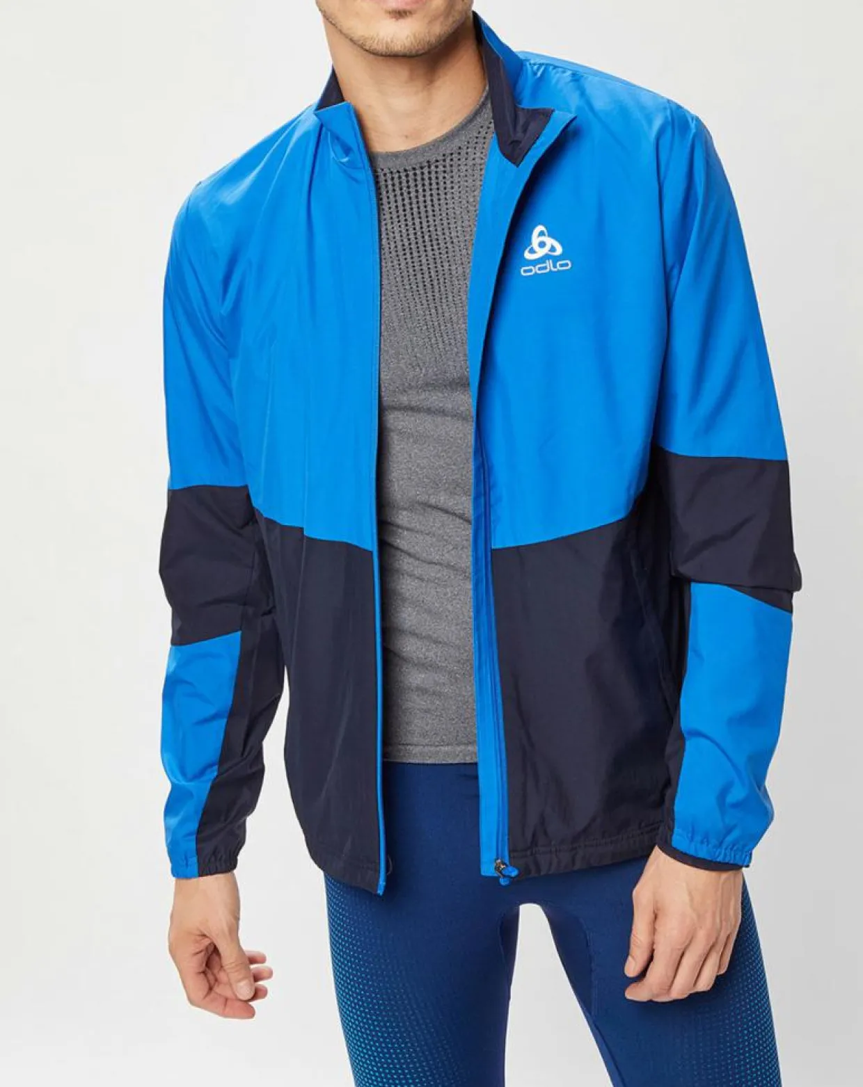 Homme Odlo Vestes, Blousons^Veste technique Finnfjord bleue