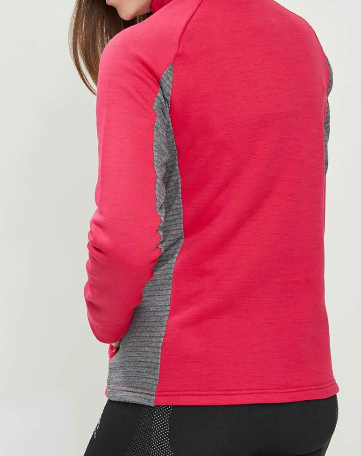 Femme Odlo Vestes, Blousons^Veste technique Sport Tech rose/gris