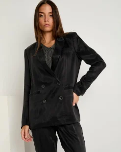 Femme See u Soon Vestes, Blousons^Veste toucher doux Emma noire