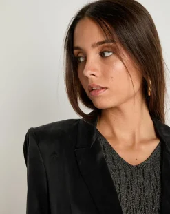 Femme See u Soon Vestes, Blousons^Veste toucher doux Emma noire