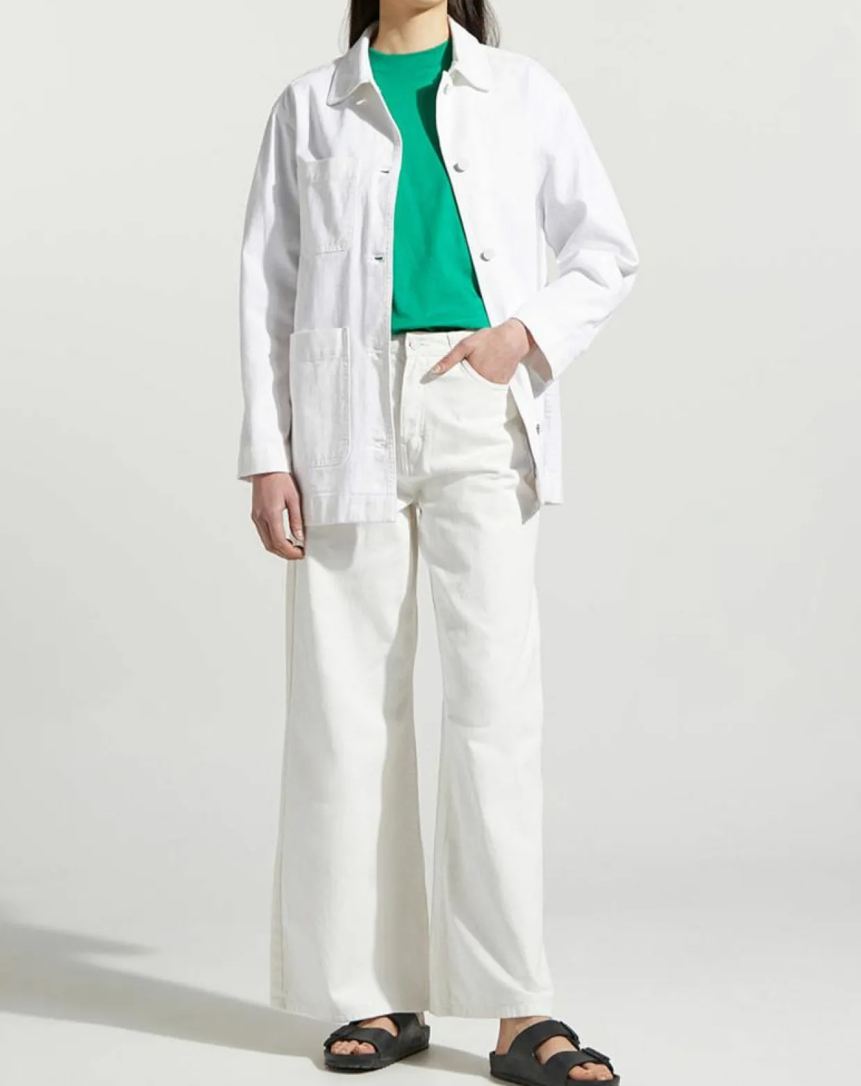Veste Twill Coton Loom écrue-Galeries Lafayette