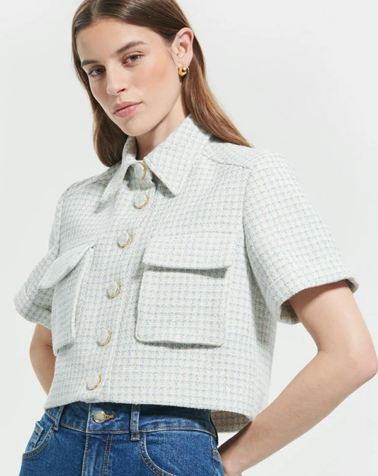 Veste Vahine bleu ciel-Zapa Hot