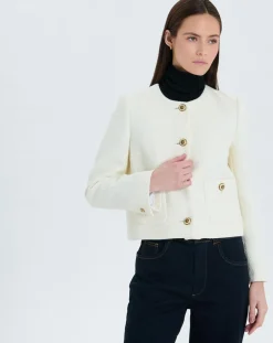 Femme Zapa Vestes, Blousons^Veste Valse écrue