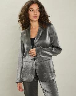Femme Hartford Vestes, Blousons^Veste Virna argentée