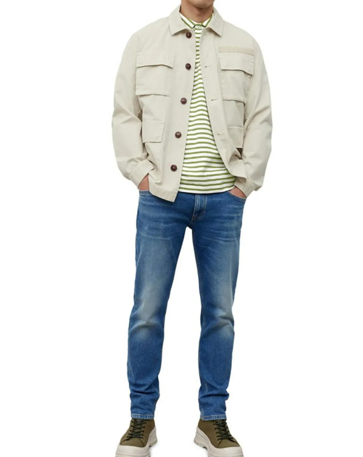 Veste Worker Poche Bout écrue-Marc O'Polo Hot