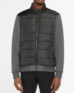 Homme Hackett London Vestes, Blousons^Veste zippée Bimatière noir/gris