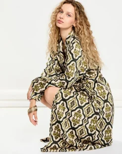 Femme La Petite Etoile Robes^Veste/Robe Tamsin verte