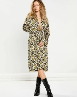 Femme La Petite Etoile Robes^Veste/Robe Tamsin verte