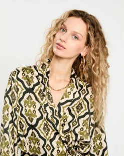 Femme La Petite Etoile Robes^Veste/Robe Tamsin verte