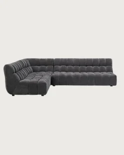 Uniqka Canapés^Volg - Canapé d'angle modulable en tissu